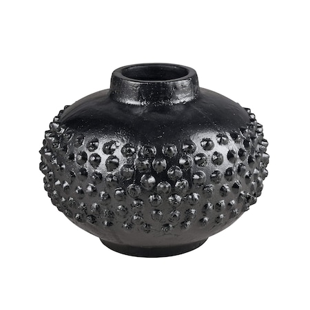 Dorus Vase, Medium Black